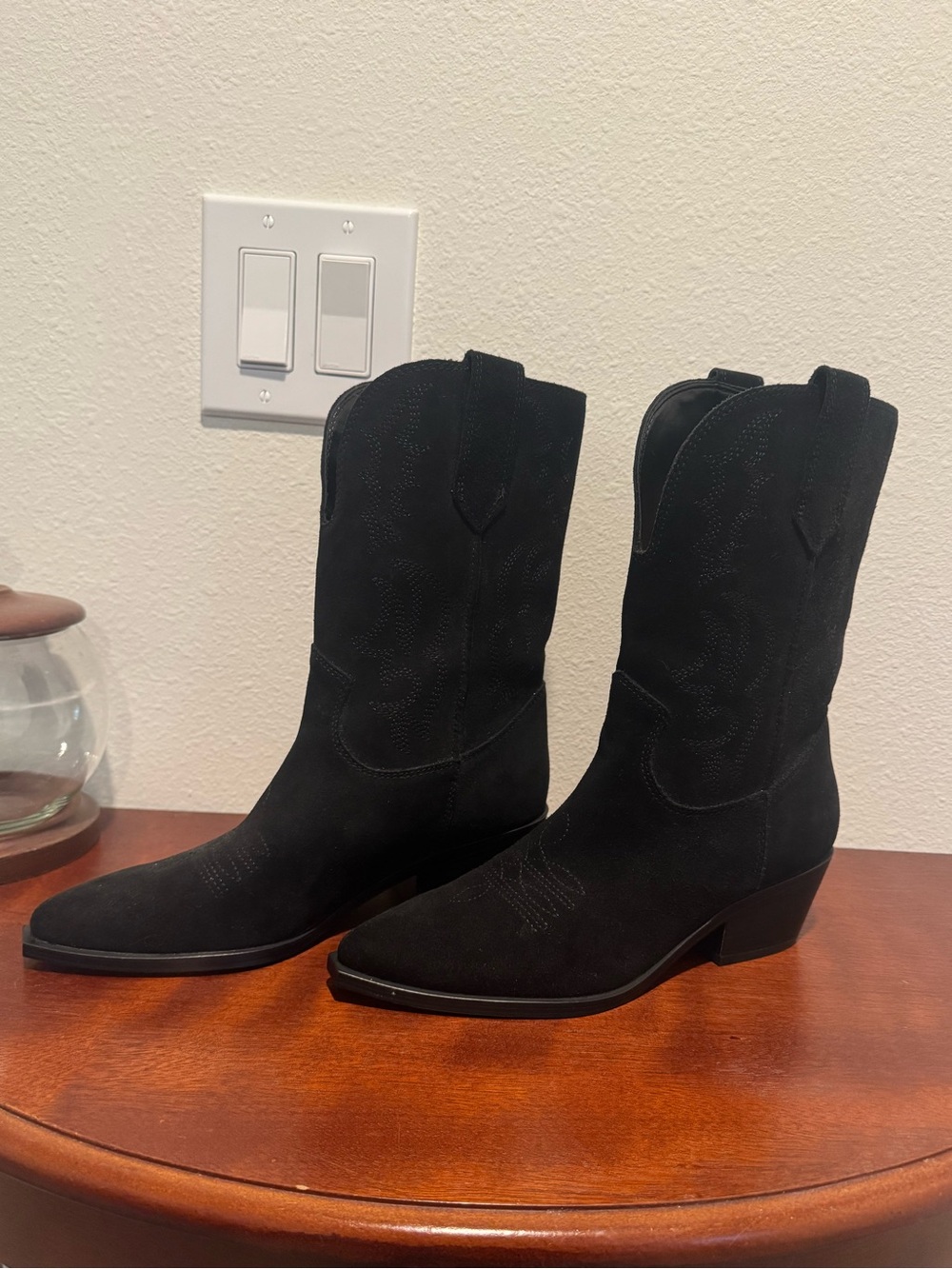 Nine West Yodown Suede boots - Picture 4 of 8